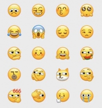 102个emoji表情 （带通道）